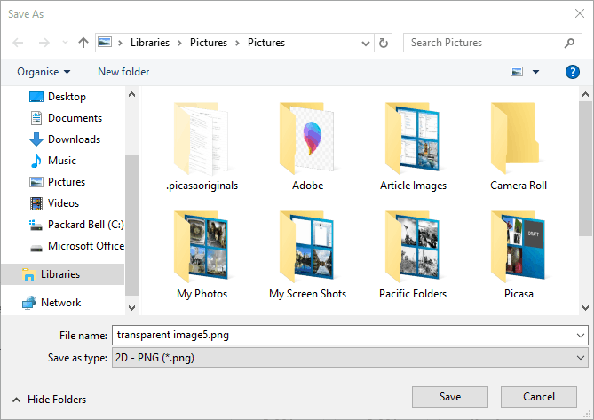 paint 3d Bild speichern