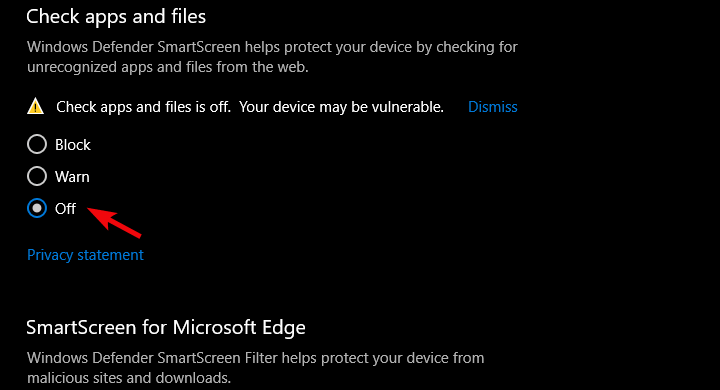 windows defender smartscreen prevented an unrecognized app from starting