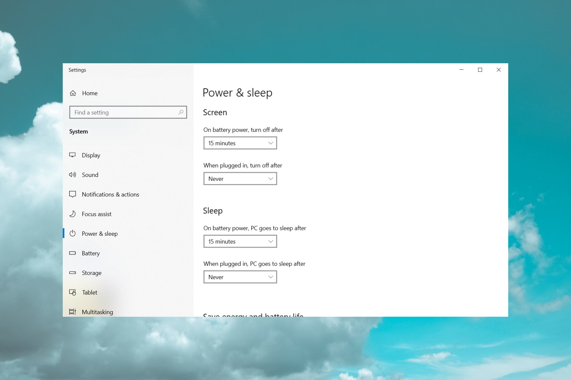 Windows 10でコンピューターをスリープ状態にしない方法