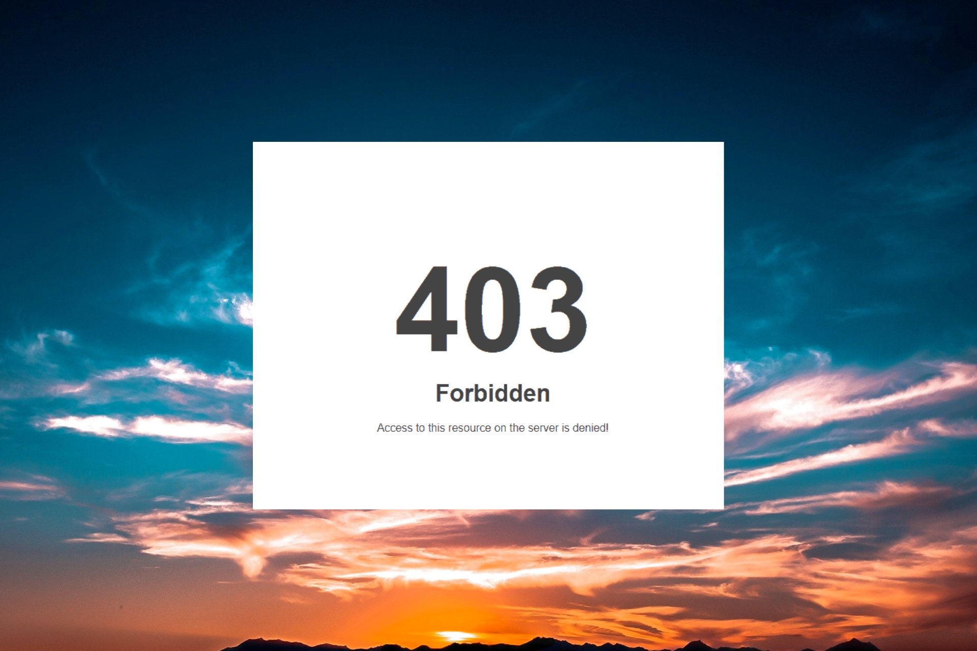 Comment corriger l'erreur 403 Interdit d'eBay
