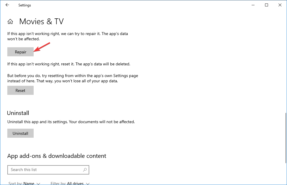 Repair app -  How to Repair Apps and Programs in Windows 10