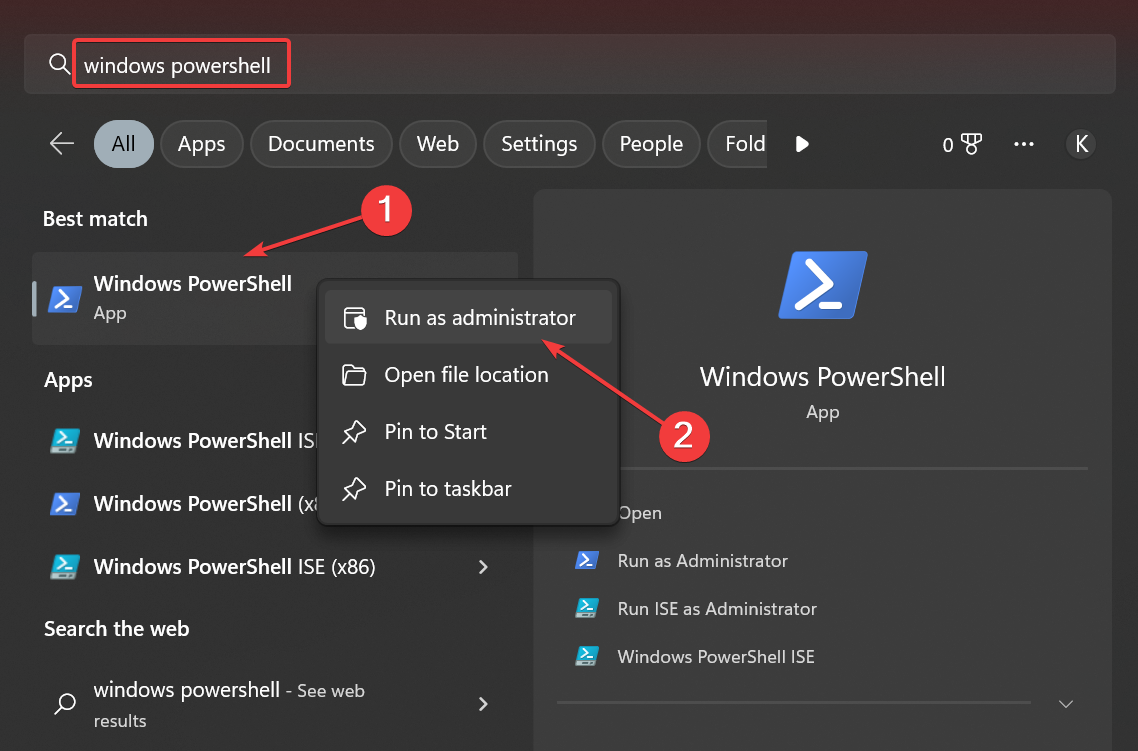 powershell