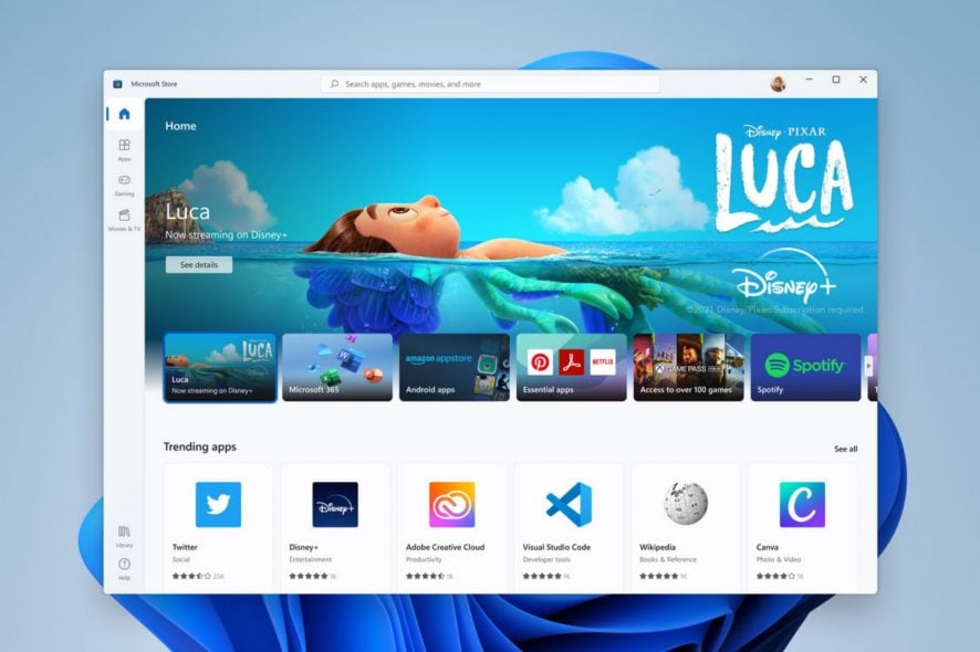 Wie man den neuen Microsoft Store auf Windows 11 erhält