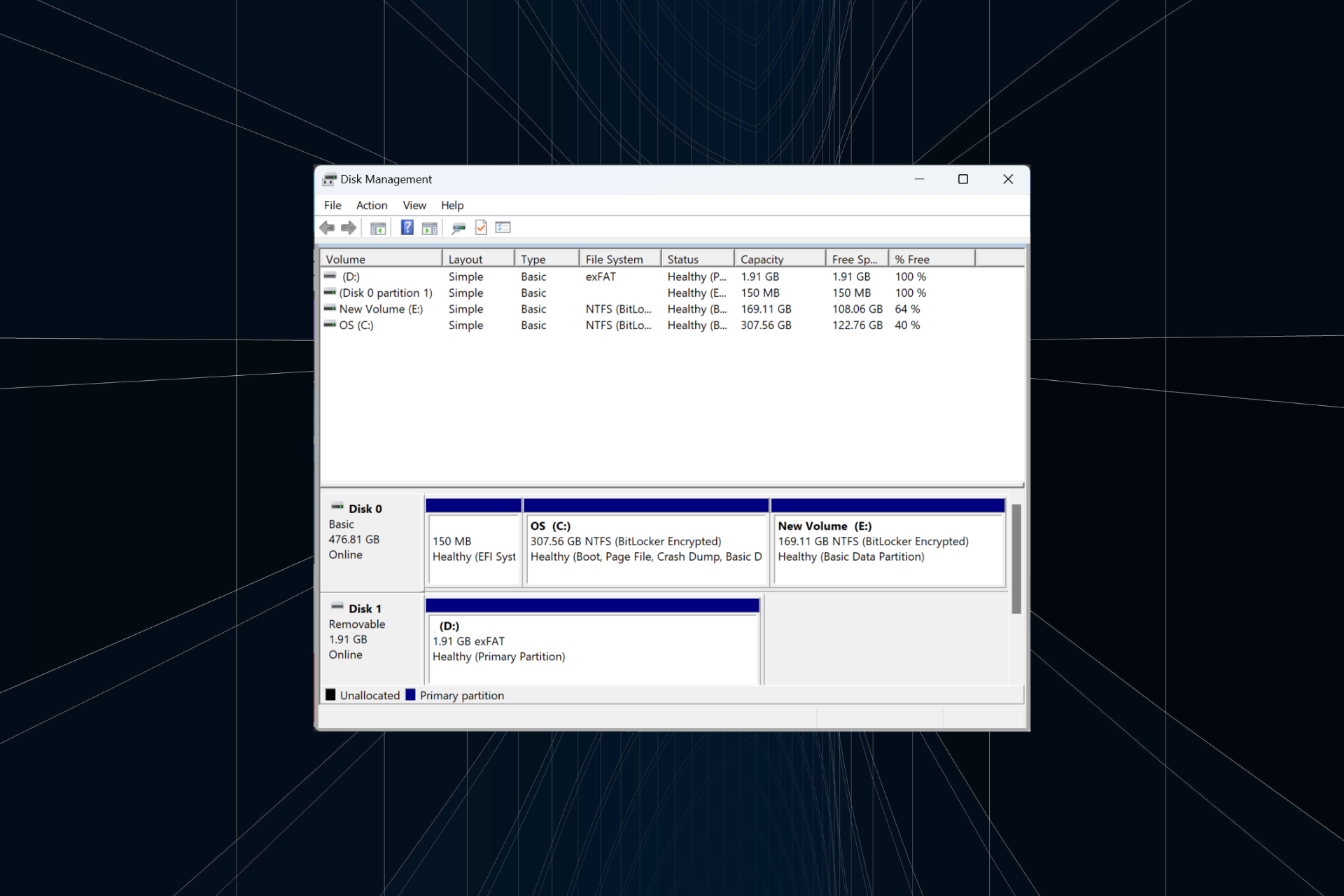 exFAT-Laufwerk wird unter Windows 11 nicht angezeigt