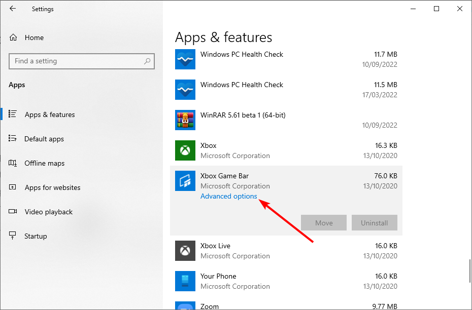 advanced gaming features arent available for the windows desktop