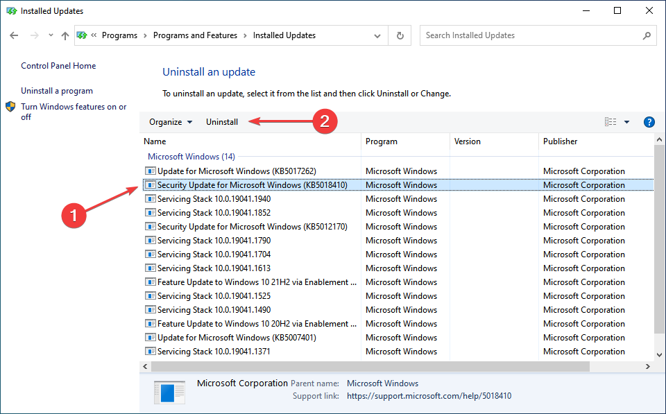 Windows 10 앱이 즉시 열리고 닫히는 문제를 해결하기 위해 제거