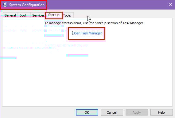 Task-Manager öffnen