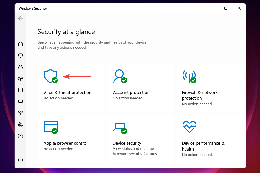 Protection contre les virus et menaces