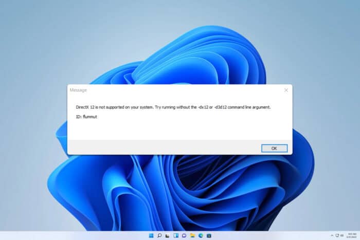 directx 12はあなたのシステムでサポートされていません