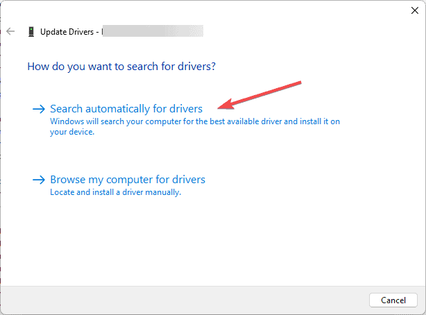 Pesquisar automaticamente por drivers