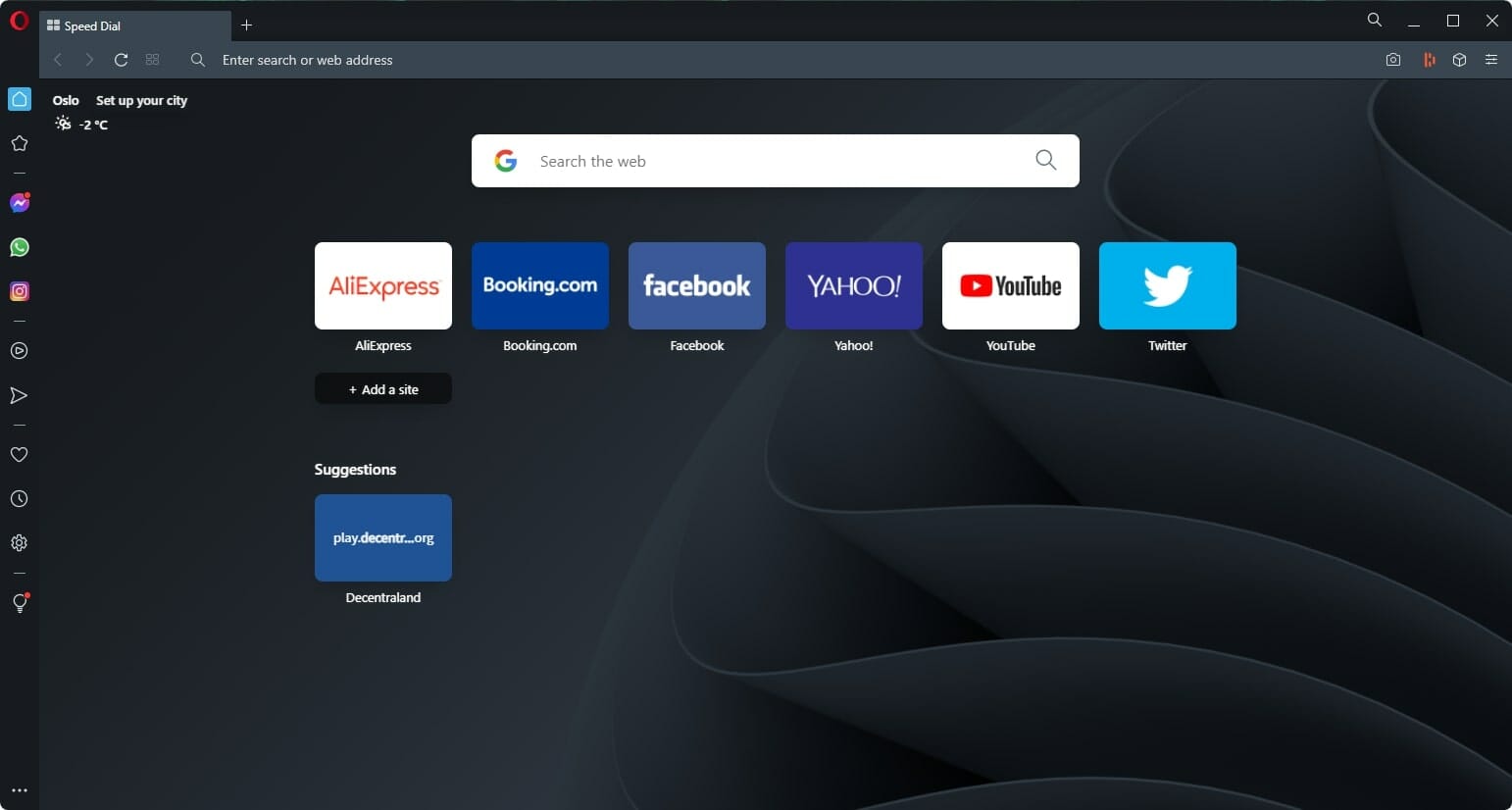 Opera Browser für Desktop