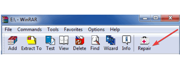 winrar 복구