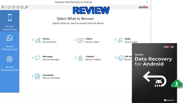 Stellar Data Recovery für Android Bewertung