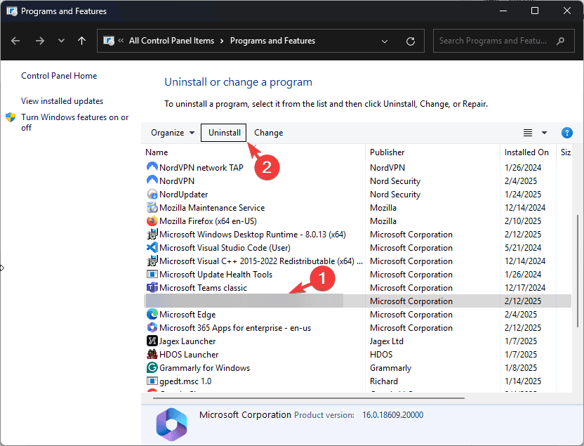 Uninstall the app HiPatchService.exe