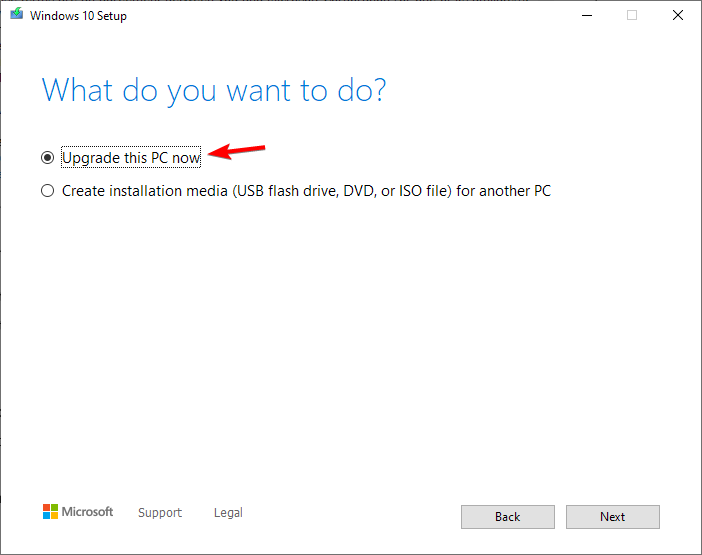 upgrade this pc now