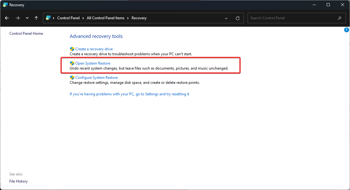 windows 10 slow after system restore