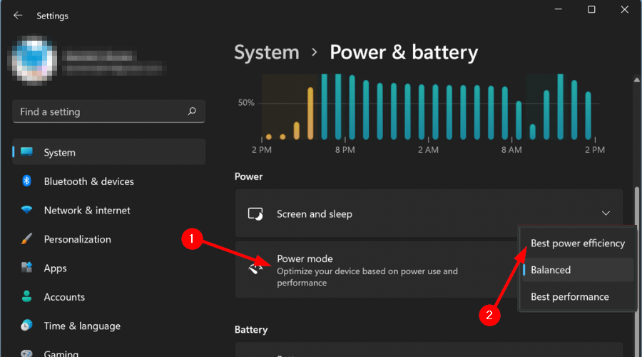 improve battery life windows