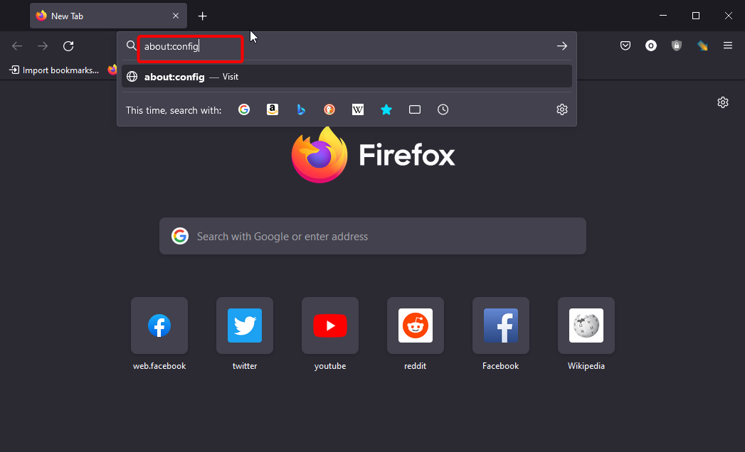 about config resize web pages to fit screen