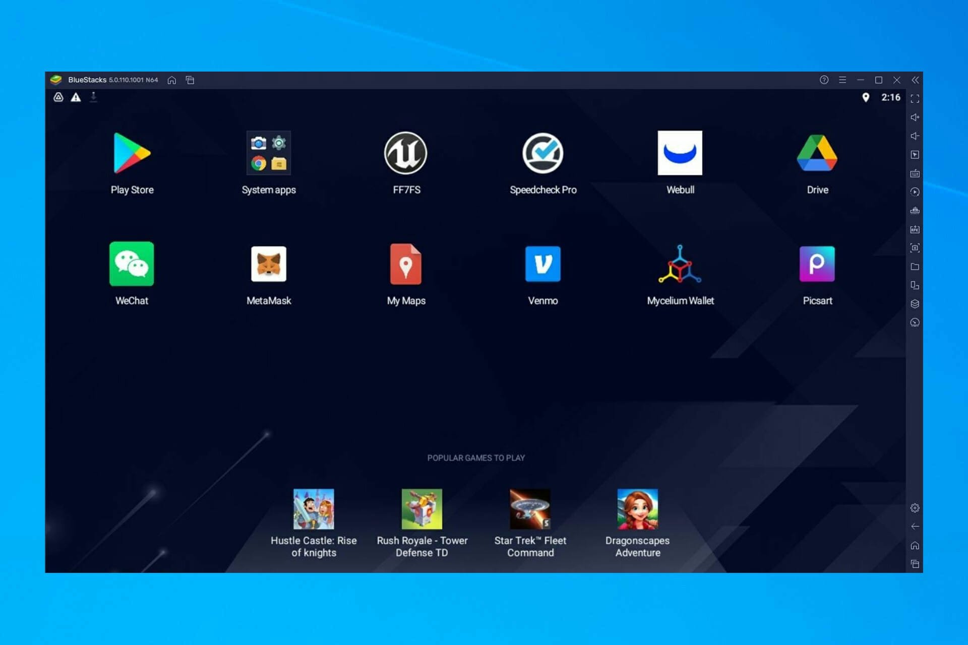 Ошибки синего экрана смерти Bluestacks