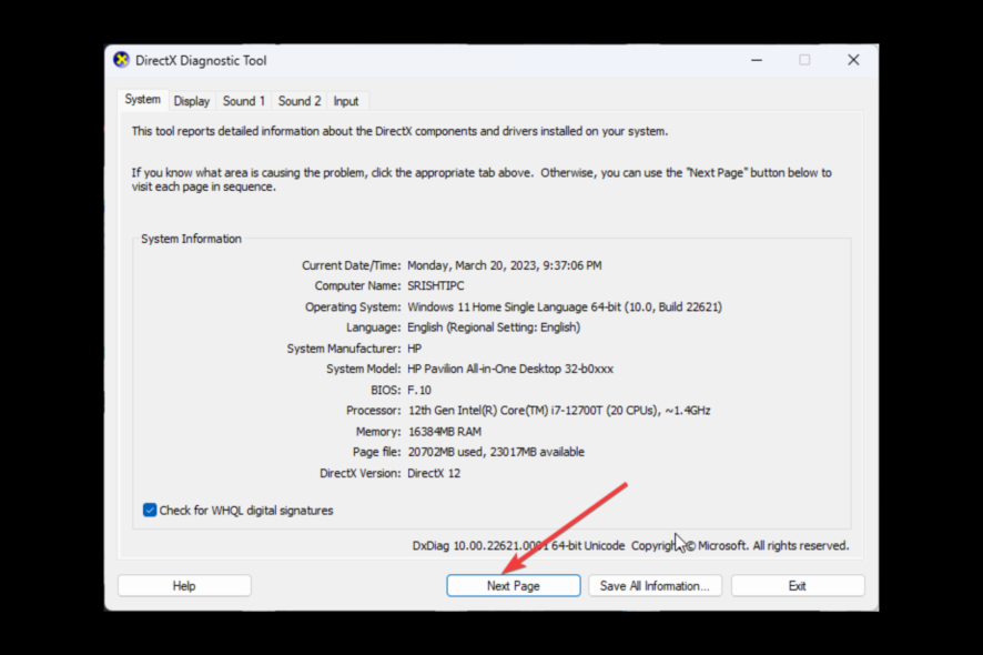La configuration n'a pas pu télécharger le fichier