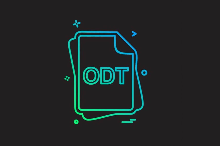 fix corrupt oDT file