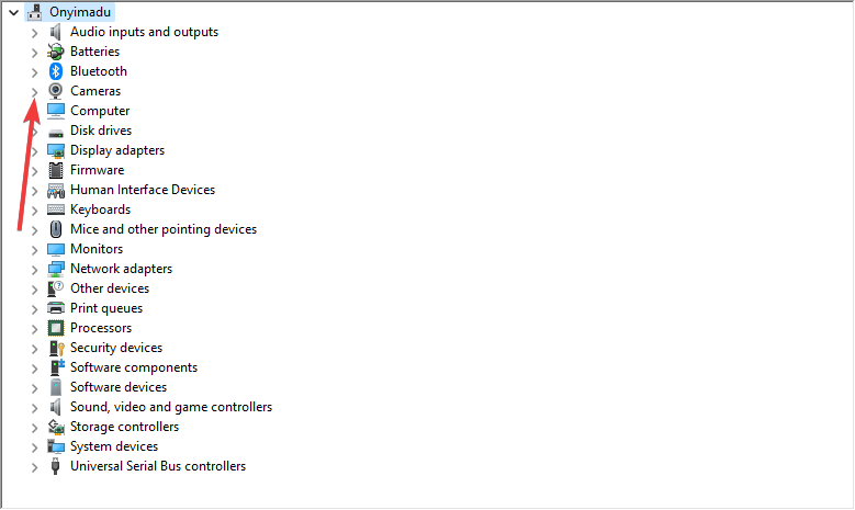 cameras category