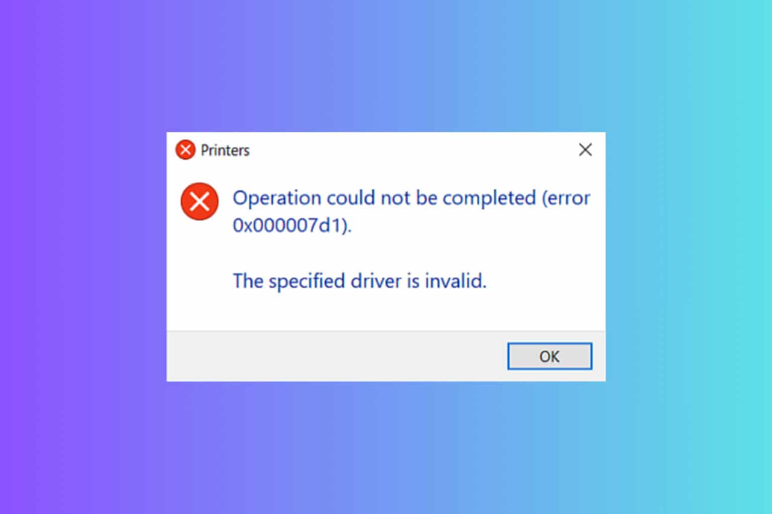 Cómo solucionar ERROR_BAD_DRIVER