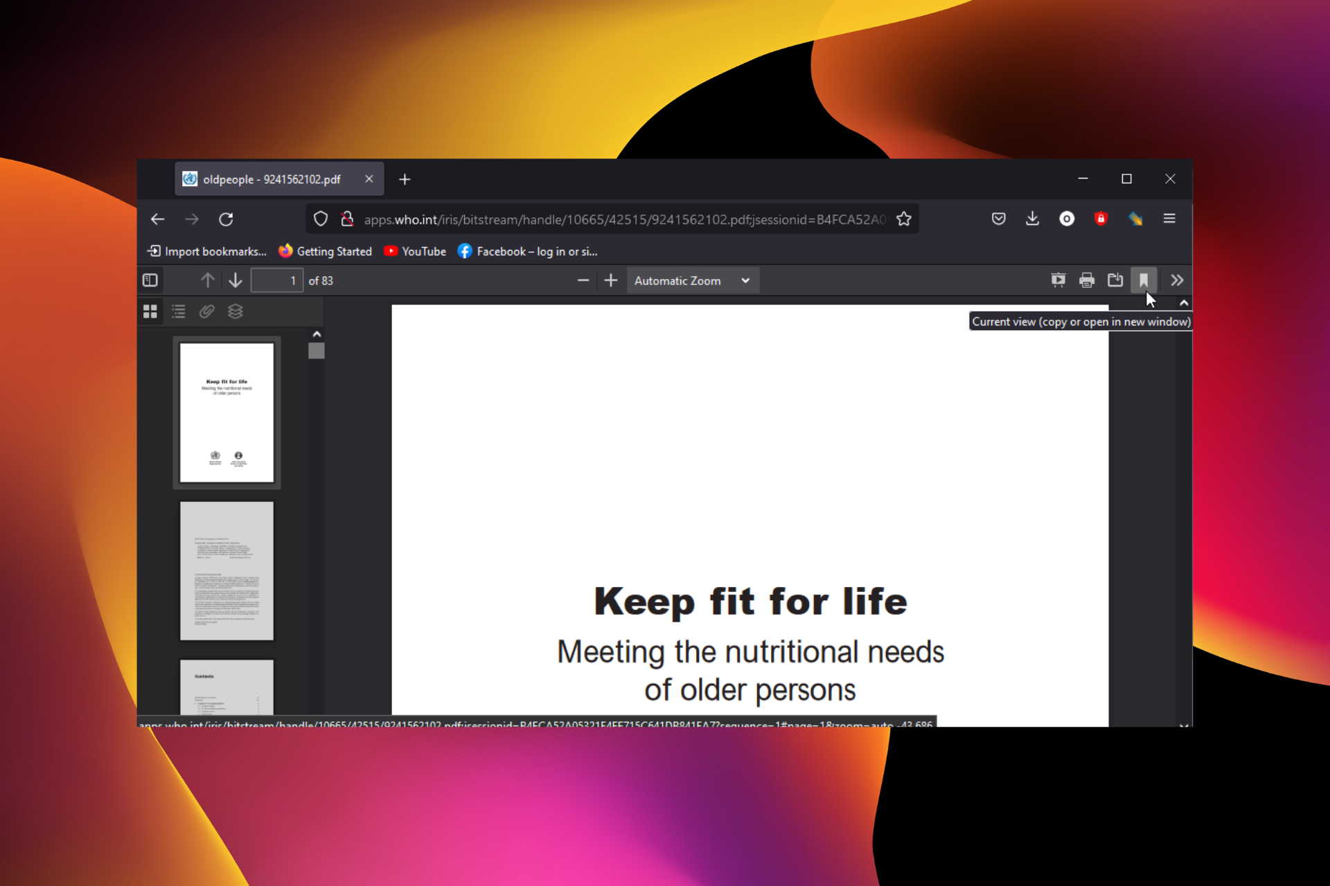 lecteur pdf firefox edge