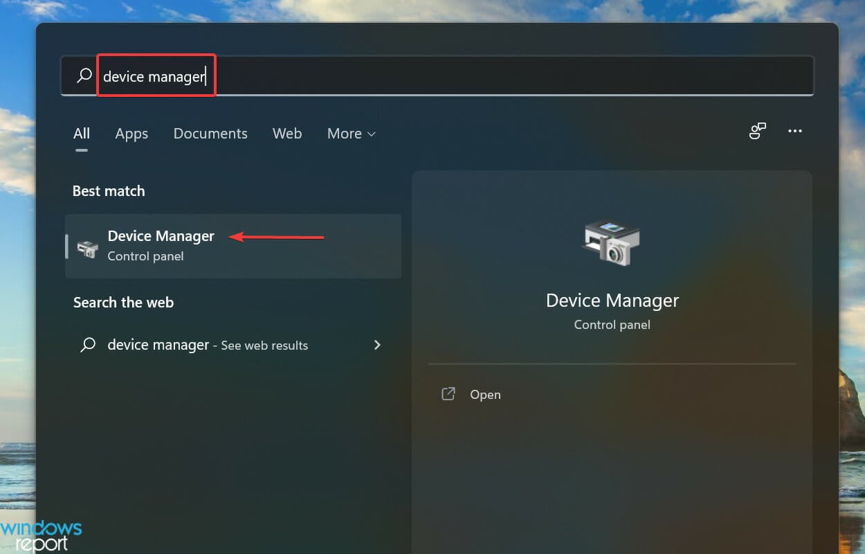 デバイスマネージャーを起動してwindows 11の音声入力が動作しない問題を修正