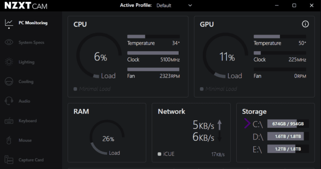 NZXT CAM
