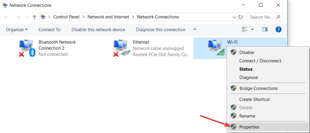 internet properties dns server not responding wifi