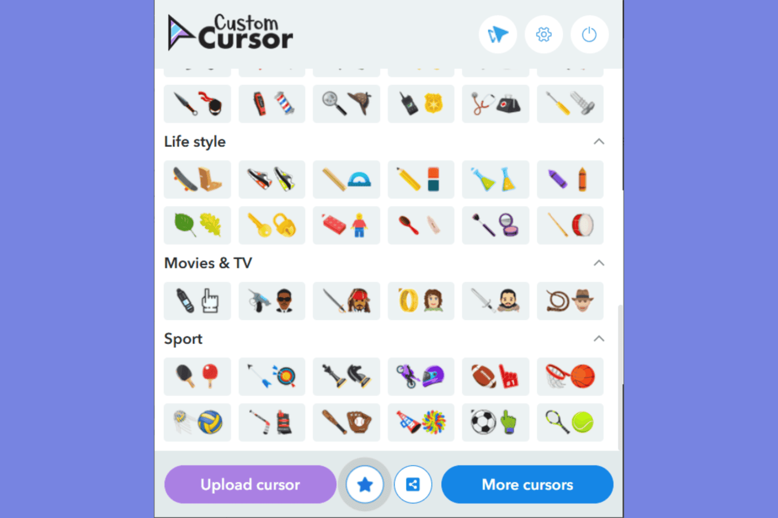 Como obter um cursor personalizado para o Chrome