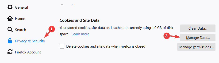 manage data Linkedin Something Went Wrong