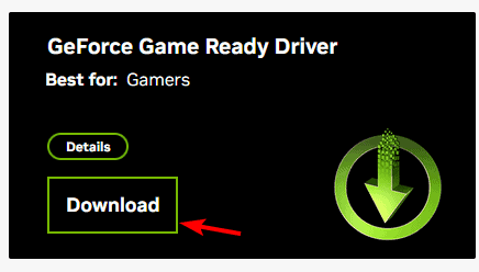 nvidiaドライバーのダウンロード