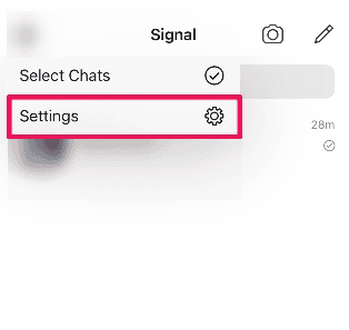 settings signal