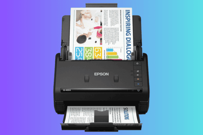 Scanner Epson Workforce ES 400 II non funzionante