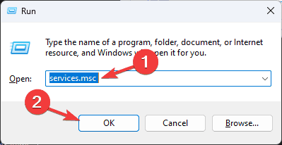 Dienste Ausführen-Befehl atieclxx.exe