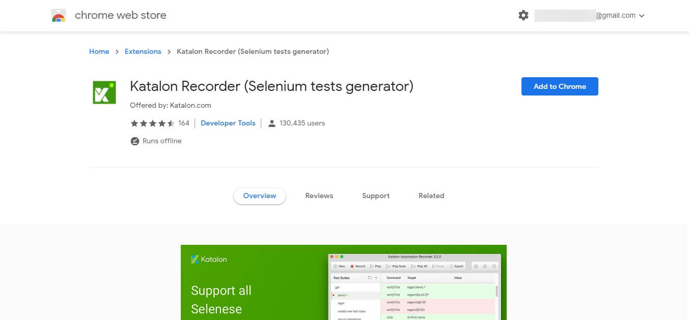 Katalon recorder - How to automate browser actions