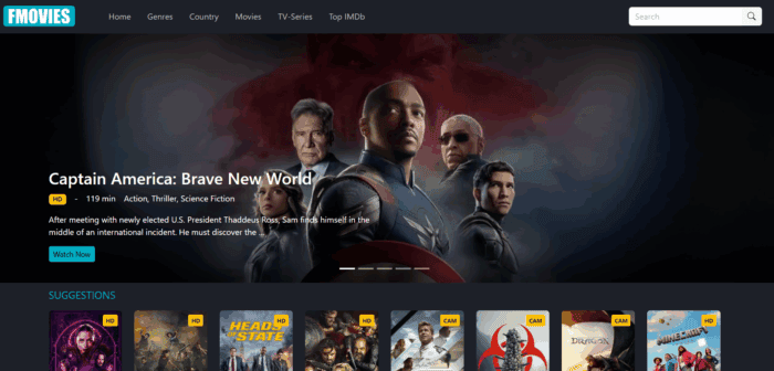 melhores alternativas fmovies captura de tela fmovies