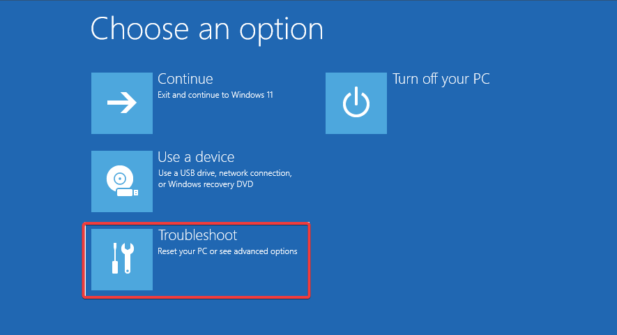 backup de imagem do sistema do Windows 11