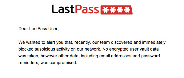 lastpass security