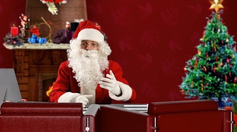 Video Santa Call app