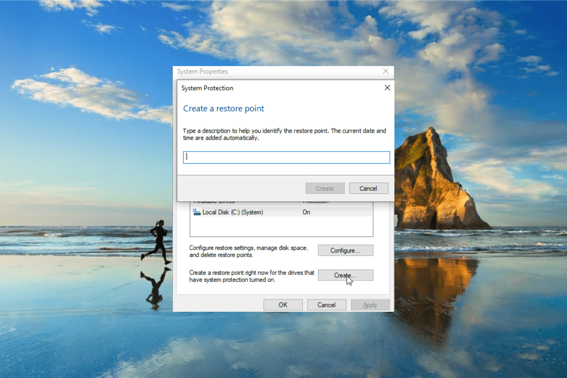 Wiederherstellungspunkt in Windows 10 erstellen