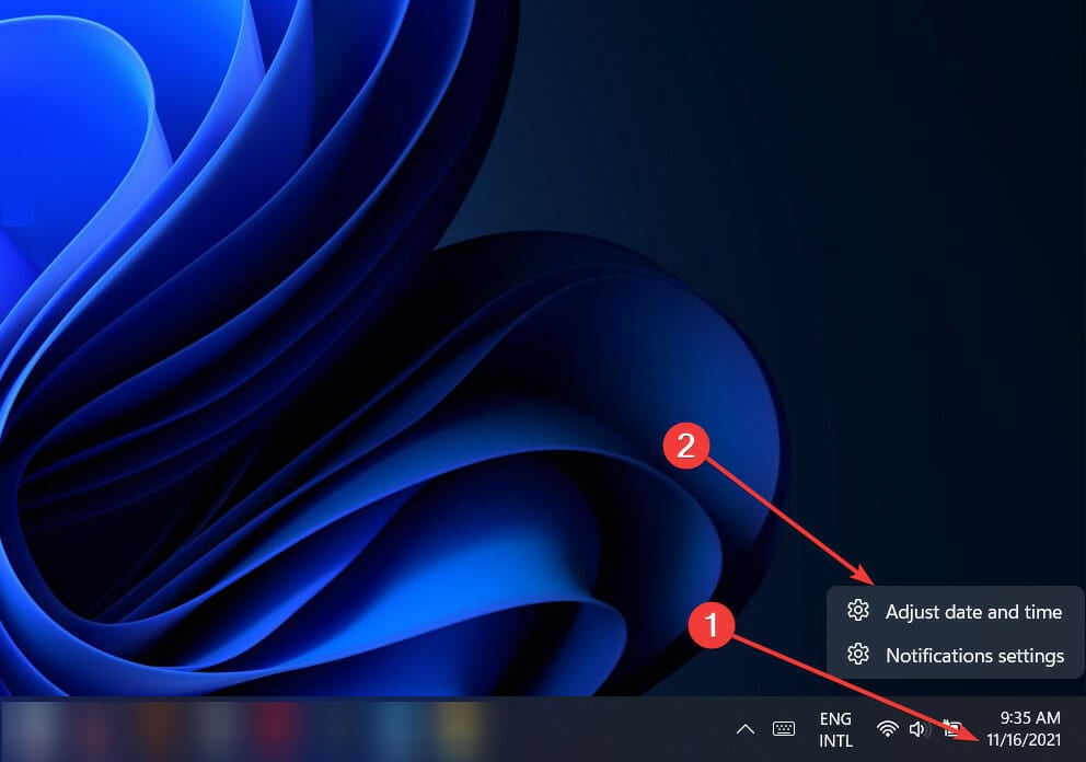 ajuster date et heure windows 11 écran de verrouillage spotlight ne fonctionne pas