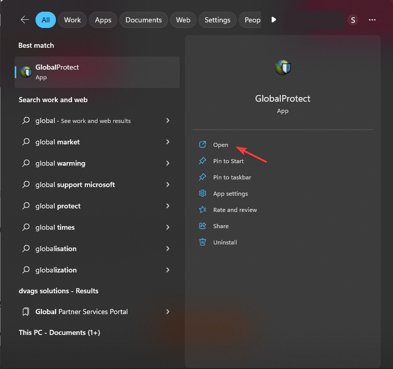 Global Protect isn't working on hotspot