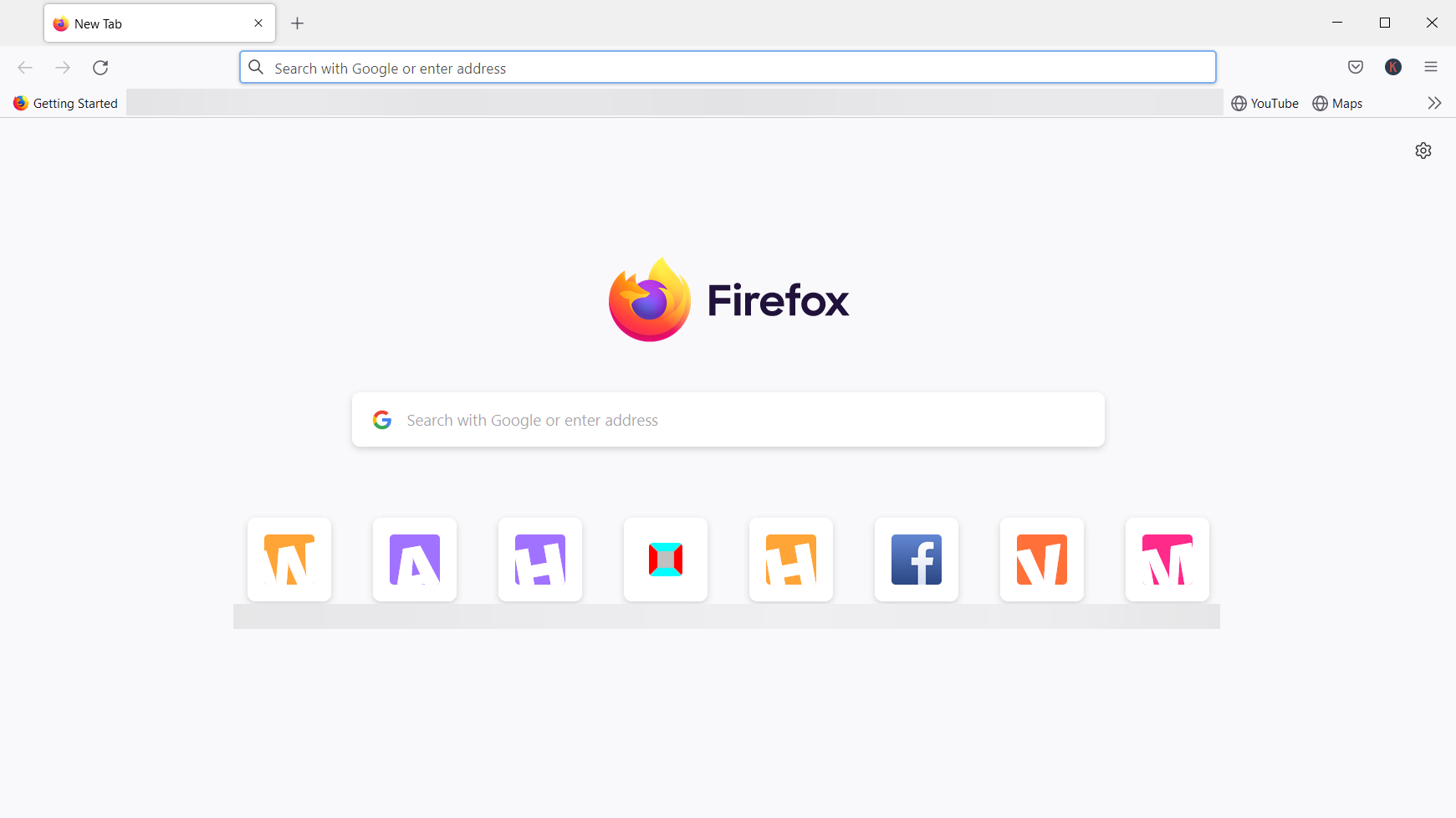 firefox interface