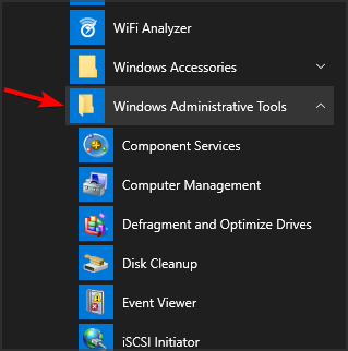 administrationswerkzeuge windows