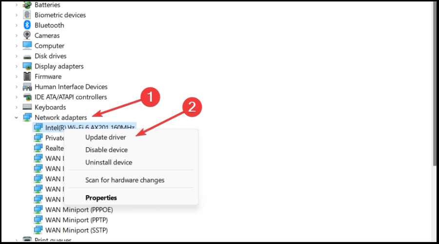 network driver