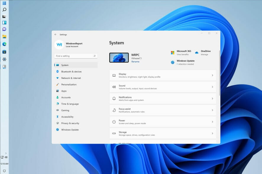 вертикальная панель задач в Windows 11