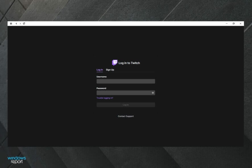 Scarica l'app Twitch Desktop per Windows